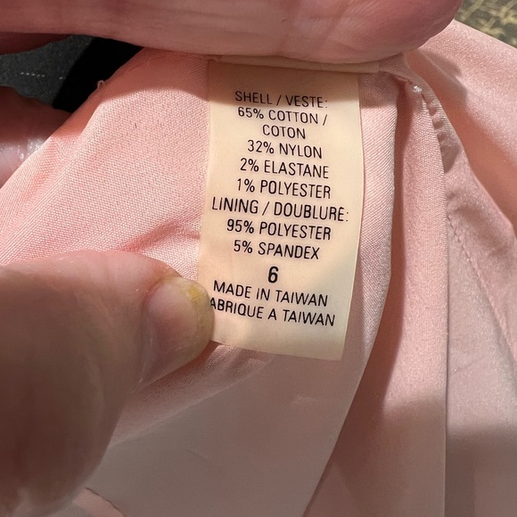 Elie Tahari brown and pink blazer - Picture 7 of 10